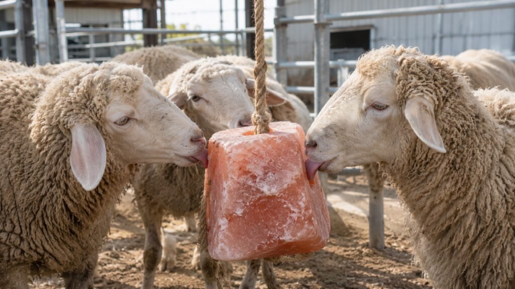 Animal Licking Salt